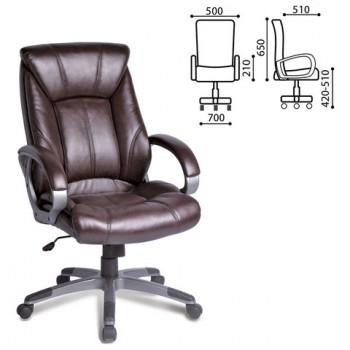 Кресло офисное BRABIX Maestro EX-506 (коричневый) в Тальменке - talmenka.mebel54.com | фото