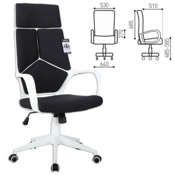 Кресло офисное BRABIX Prime EX-515 (черная ткань) в Тальменке - talmenka.mebel54.com | фото