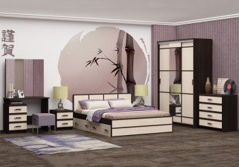 Модульная спальня Сакура в Тальменке - talmenka.mebel54.com | фото