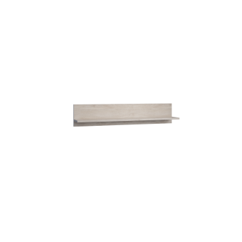 Полка навесная Саманта Дуб харбор белый в Тальменке - talmenka.mebel54.com | фото